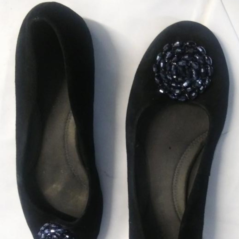 SUEDE FLATS